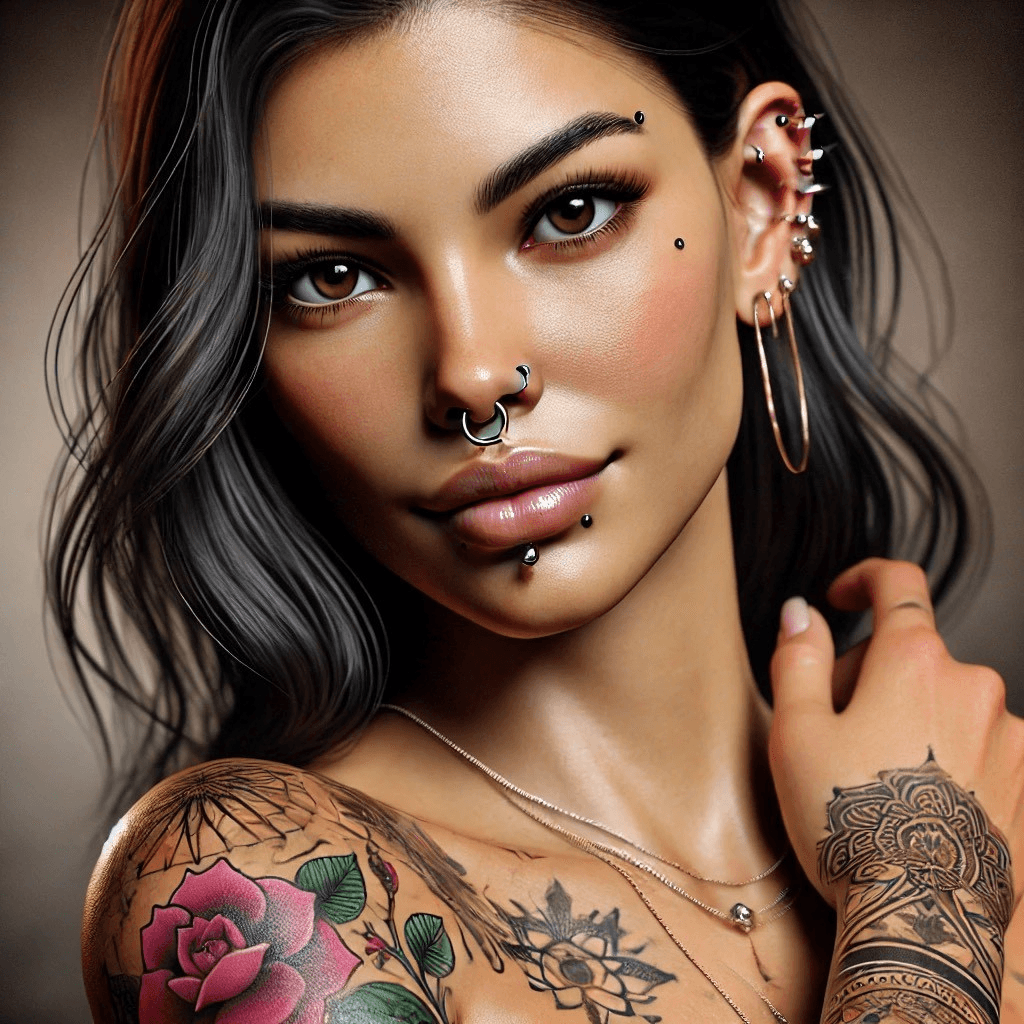 Stunning Septum Piercings & Unique Jewelry at Aloha Tattoo
